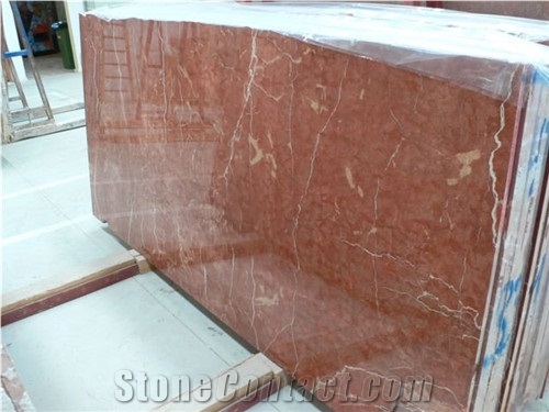 Rojo Alicante Marble Slab