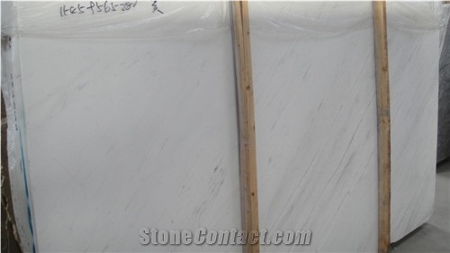 Volakas Drama White Marble Slabs, Tiles