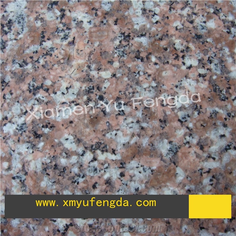 G687 Peach Red Granite Tiles, Slabs
