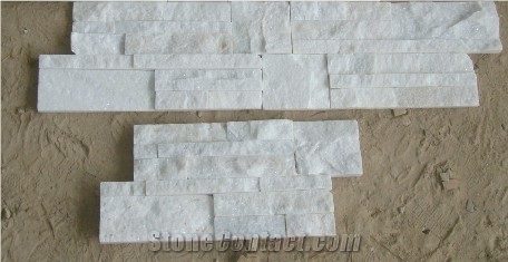 Quartzite Culture Stone Wall