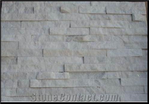 Quartzite Culture Stone Wall