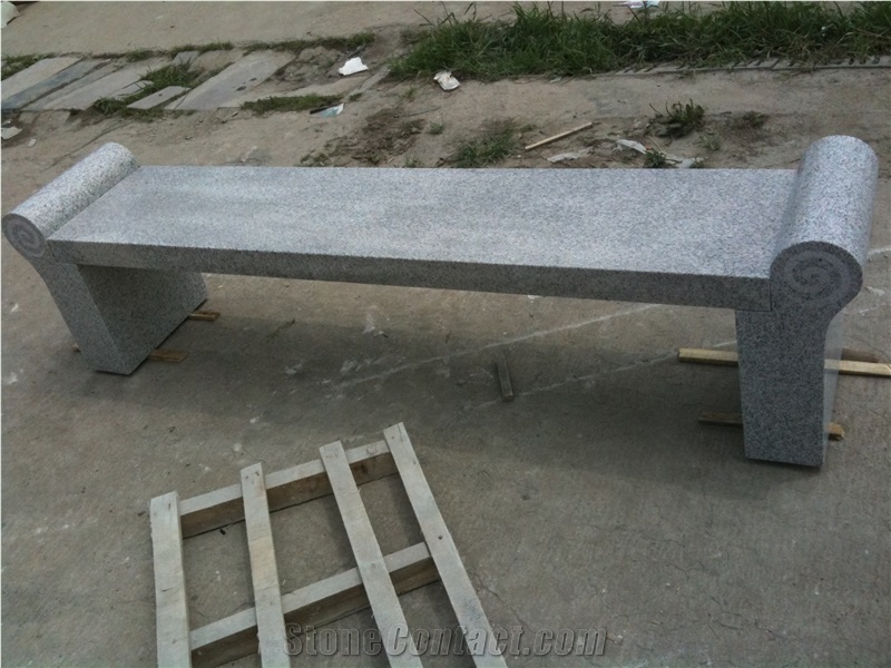 G365 White Sesame Granite Bench