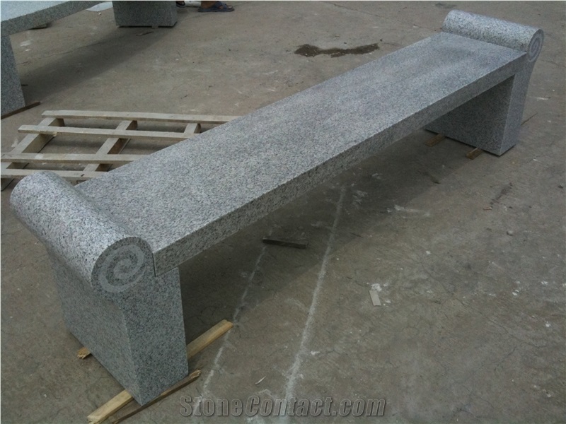 G365 White Sesame Granite Bench