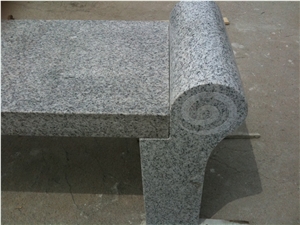 G365 White Sesame Granite Bench