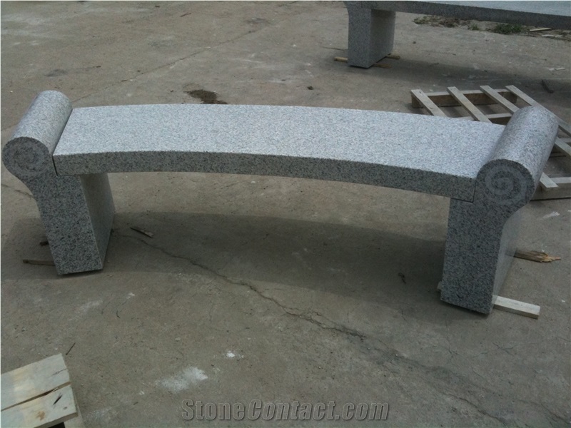 G365 White Sesame Granite Bench
