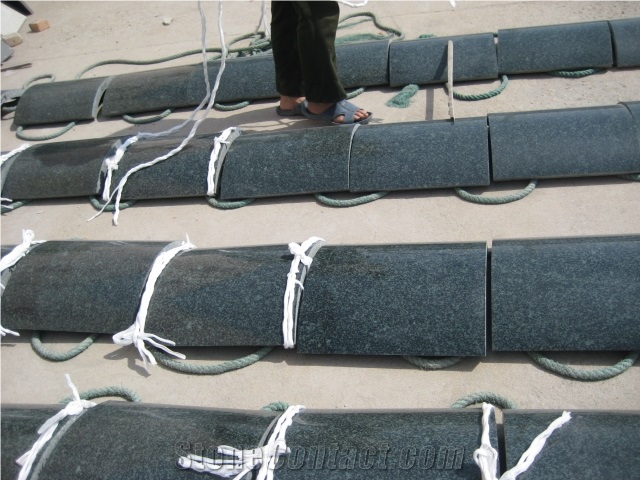 G381 Granite Evergreen Granite, G381 Grainte Green Granite Column