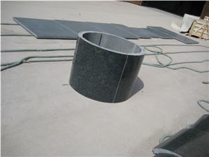 G381 Granite Evergreen Granite, G381 Grainte Green Granite Column