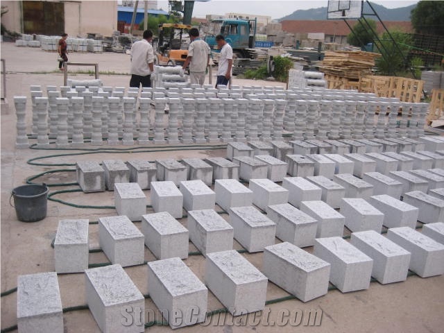 Grey Curbstone,white Sesame Curbs, G365 Grey Granite Curbstone