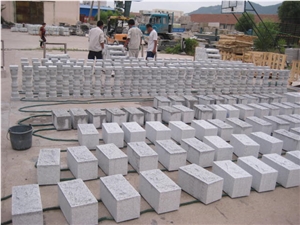 Grey Curbstone,white Sesame Curbs, G365 Grey Granite Curbstone