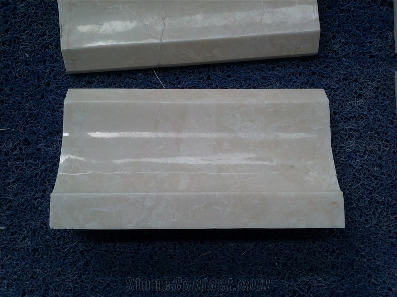 Beige Marble Molding Border Line