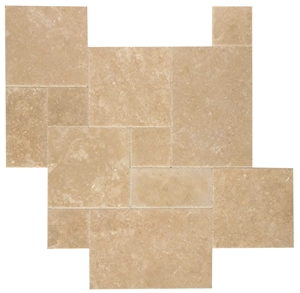 Ivory Trvavertine Tumbled Pattern, Turkey Beige Travertine Slabs & Tiles Ivory Trvavertine Tumbled Pattern, Turkey Beige Travertine Slabs & Tiles