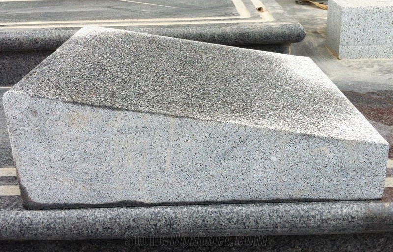 G654 Granite Kerbstone Stone, Road Stone, G654 Black Granite Road Stone