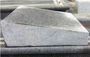 G654 Granite Kerbstone Stone, Road Stone, G654 Black Granite Road Stone