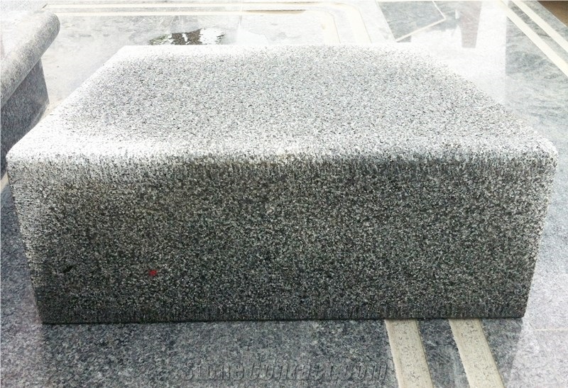 G654 Granite Kerbstone Stone, Road Stone, G654 Black Granite Road Stone