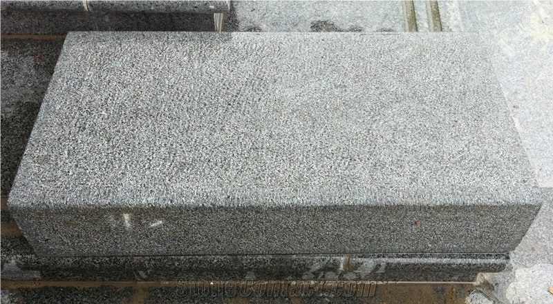 G654 Granite Kerbstone Stone, Road Stone, G654 Black Granite Road Stone