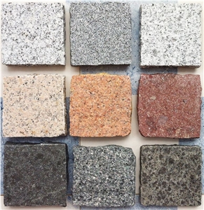 Zhangpu-Rust Yellow Granite Paving Stone,Cube Ston