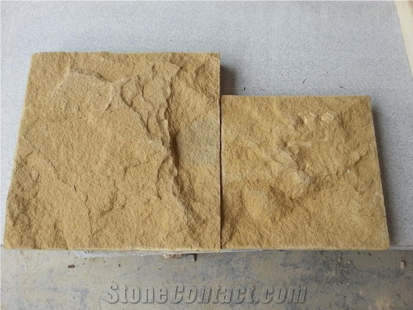 Yellow Sandstone Wall Cladding,Sandstone Mushroom