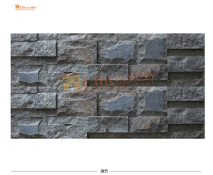 Grey Turkish Marble Split Mashroomed Tiles