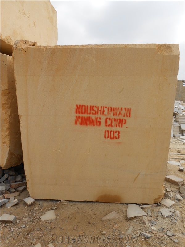 Israel Gold, Mango Sandstone Blocks