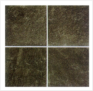 Random Stone Flooring Matted Flagstone Salte Tile, China Green Slate