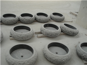 Special Models for Building, Black Granite Column