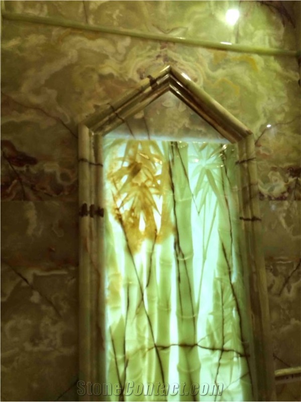 Green Onyx Block