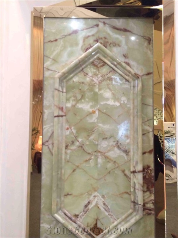 White Onyx Walling