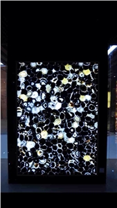 Black Semiprecious Stone