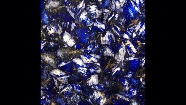 Bule Jewel Semiprecious Stone