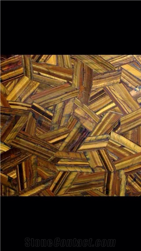 Tiger-Eye Semiprecious Stone