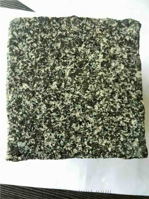 G399 Black Cobble Stone Cube Stone