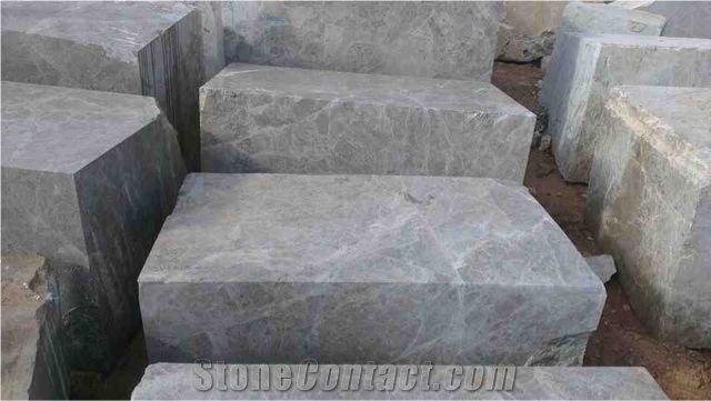 Grey Emperador Marble Block, Turkey Grey Marble