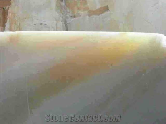 Turkey White Onyx Block