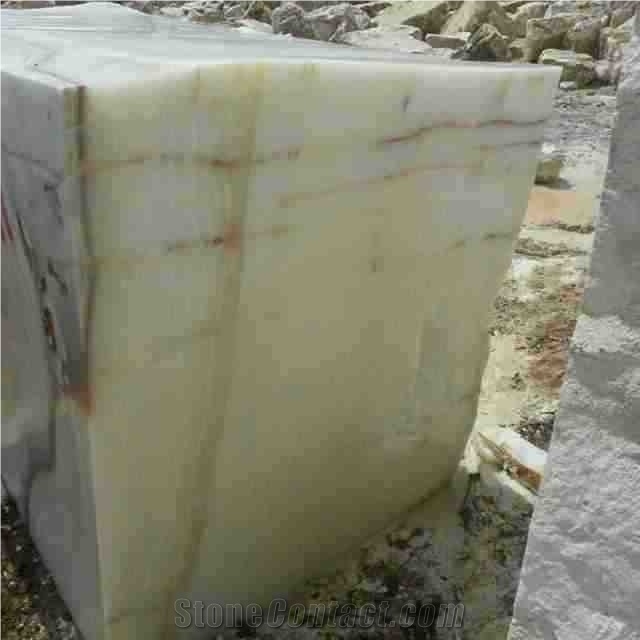 Turkey White Onyx Block
