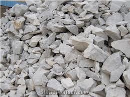 White Dolomite Lumps Gravels