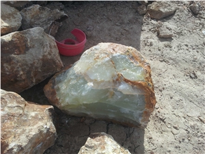 Green Onyx-Nd, Iran Green Onyx Block