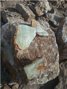 Green Onyx-Nd, Iran Green Onyx Block
