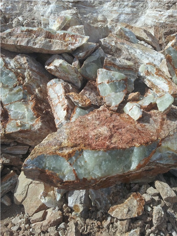 Green Onyx-Nd, Iran Green Onyx Block