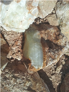 Green Onyx-Nd, Iran Green Onyx Block