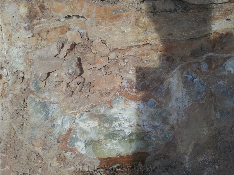 Green Onyx-Nd, Iran Green Onyx Block