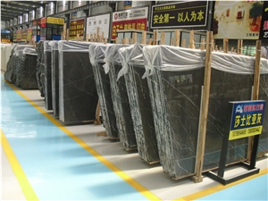 Pietra Grey Marble Block, Pietra Grigio Marble Block
