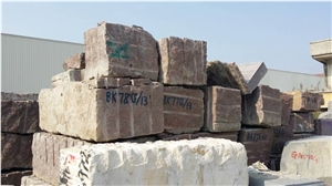 Rosso Santiago Red Granite Block, Ukraine Red Granite