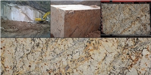 Splendor Gold Granite Block