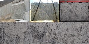 White Typhoon Granite Block