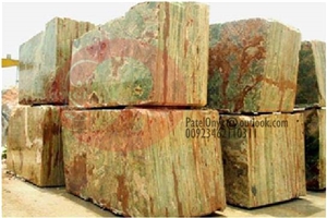 Dark Green Onyx Blocks Slabs & Tiles, Pakistan Green Onyx