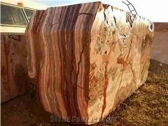 Persian Tiger Marbleonyx Block