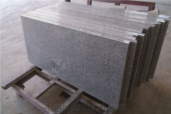 Beveled Edge Custom Kitchen Polished G603 Granite Dining Tops