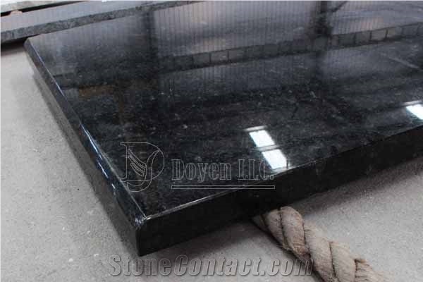 Beveled Edge Custom Kitchen Polished G603 Granite Dining Tops