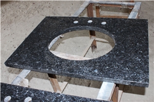 Blue Pearl Granite Vanity Tops , Blue Pearl Bath Tops