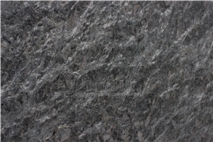 Brazil Cosmos Flamed Granite Slabs, Brazil Black Granite